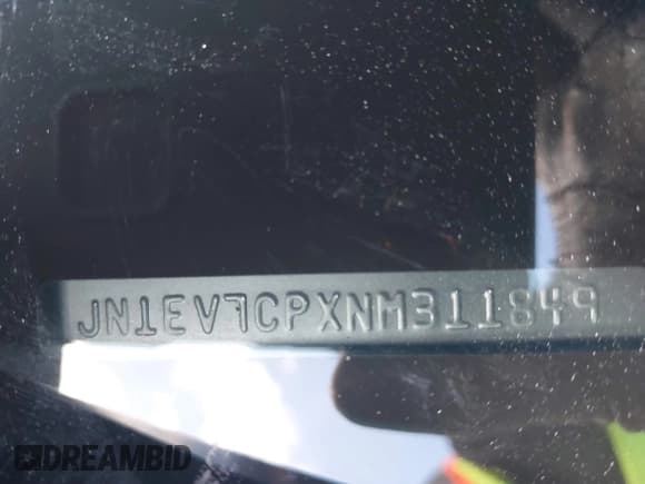 ✅ 2022 Infiniti Q50 Sensory • VIN: JN1EV7CPXNM311849 • Lot: 41358243. Listed on IAAI with 33,881 mi. Free auction sales archive from the USA and detailed vehicle history report at DreamBid. Image 9.