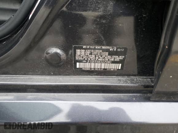 2012 Subaru WRX WRX Premium z VIN JF1GR7E64CG225940, wystawiony jako Copart lot #87313685 z przebiegiem 151 835 mil mil oraz Czysty tytuł • Clean title. Historia ofert i sprzedaży dostępna na DreamBid. Obrazek 12.