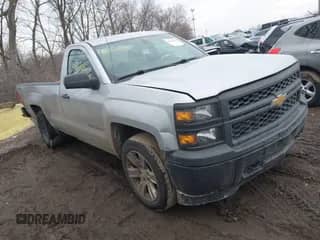 2014 Chevrolet Silverado 1500 Work Truck z VIN 1GCNKPEC2EZ395507, wystawiony jako IAAI lot #41652646 z przebiegiem 191 276 mil mil oraz . Historia ofert i sprzedaży dostępna na DreamBid. Obrazek 1.