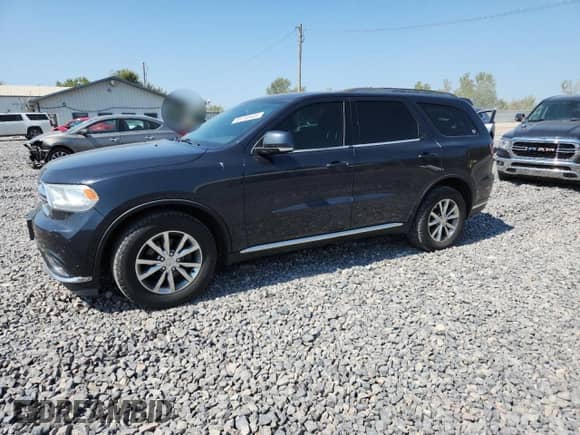 2015 Dodge Durango Limited with VIN 1C4RDJDG2FC695419, listed as a Copart auction lot 69740405 with 269,139 mi miles and Salvage title. Bid and sale history available at DreamBid. Image 1.