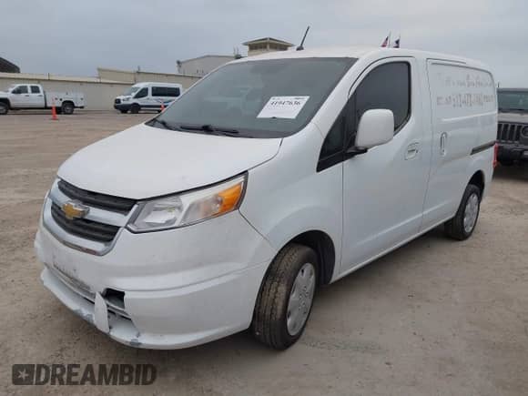 2015 Chevrolet City Express Cargo LS z VIN 3N63M0YN2FK700523, wystawiony jako IAAI lot #41947636 z przebiegiem 78 209 mil mil oraz . Historia ofert i sprzedaży dostępna na DreamBid. Obrazek 2.