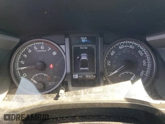 2017 Toyota Tacoma SR5 с VIN 5TFSZ5AN7HX079322, выставлен на аукционе Copart как лот 80861755 с пробегом 96 977 миль миль и Списание • Salvage title. История ставок и продаж доступна на DreamBid. Изображение 9.