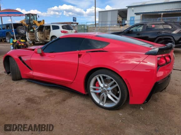 2016 Chevrolet Corvette Z51 1LT с VIN 1G1YH2D70G5109613, выставлен на аукционе Copart как лот 62101615 с пробегом 35 782 миль миль и Списание • Salvage title. История ставок и продаж доступна на DreamBid. Изображение 2.
