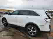 2018 Kia Sorento EX with VIN 5XYPHDA55JG349580, listed as a Copart auction lot 80155125 with 124,546 mi miles and Salvage title. Bid and sale history available at DreamBid. Image 2.