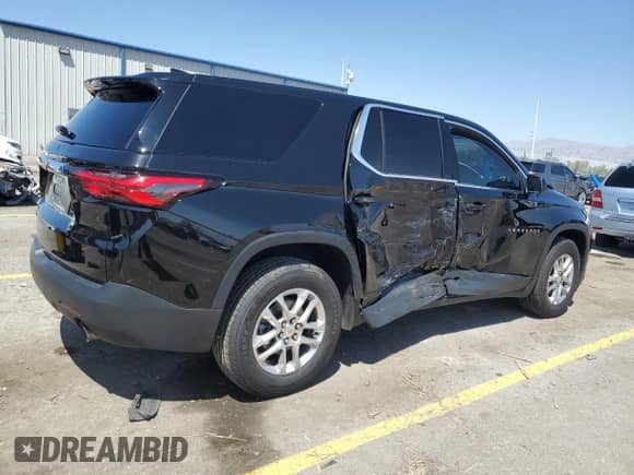 2022 Chevrolet Traverse LS с VIN 1GNERFKW8NJ154643, выставлен на аукционе Copart как лот 69136545 с пробегом 74 111 миль миль и Списание • Salvage title. История ставок и продаж доступна на DreamBid. Изображение 3.