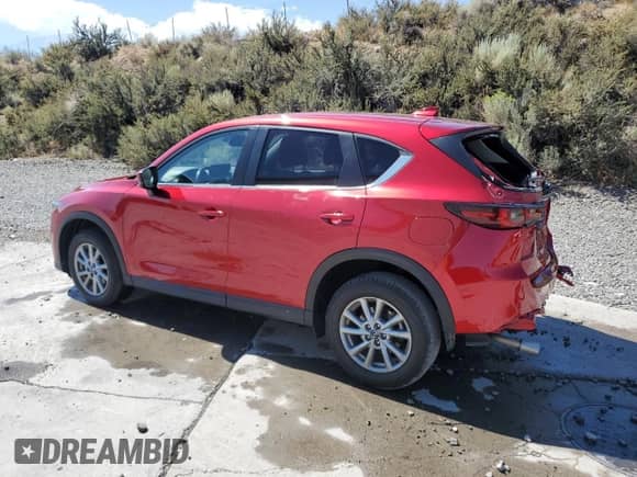 2022 Mazda CX-5 S Preferred z VIN JM3KFBCM6N0638219, wystawiony jako Copart lot #69505325 z przebiegiem 55 030 mil mil oraz Szkoda całkowita • Salvage title. Historia ofert i sprzedaży dostępna na DreamBid. Obrazek 2.