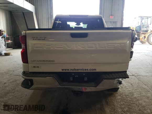 2023 Chevrolet Silverado 1500 Work Truck with VIN 3GCPDAEK5PG100314, listed as a Copart auction lot 53650253 with 18,178 mi miles and Salvage title. Bid and sale history available at DreamBid. Image 6.