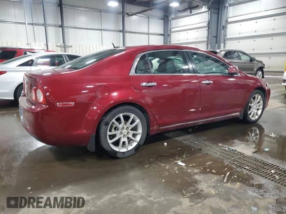 2010 Chevrolet Malibu LTZ with VIN 1G1ZE5EB8AF293492, listed as a Copart auction lot 58011075 with 119,353 mi miles and Salvage title. Bid and sale history available at DreamBid. Image 3.