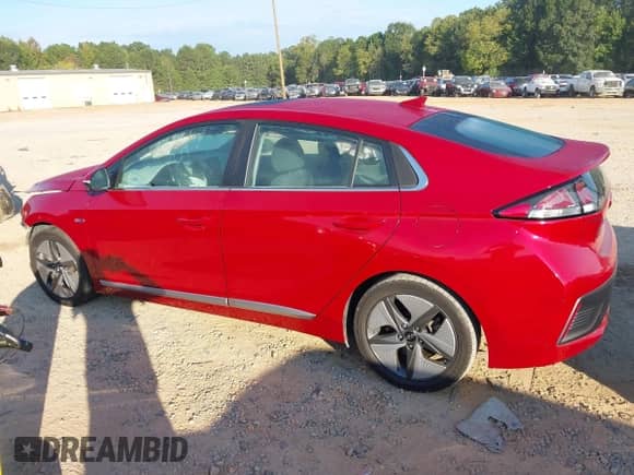 2020 Hyundai Ioniq SEL with VIN KMHC85LC2LU206678, listed as a IAAI auction lot 43133390 with 80,534 mi miles and . Bid and sale history available at DreamBid. Image 14.