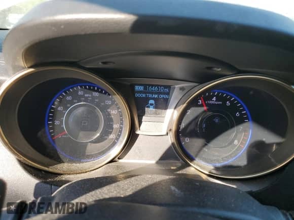 2013 Hyundai Genesis Coupe Grand Touring with VIN KMHHU6KJ2DU086941, listed as a Copart auction lot 80394665 with 164,610 mi miles and Salvage title. Bid and sale history available at DreamBid. Image 9.