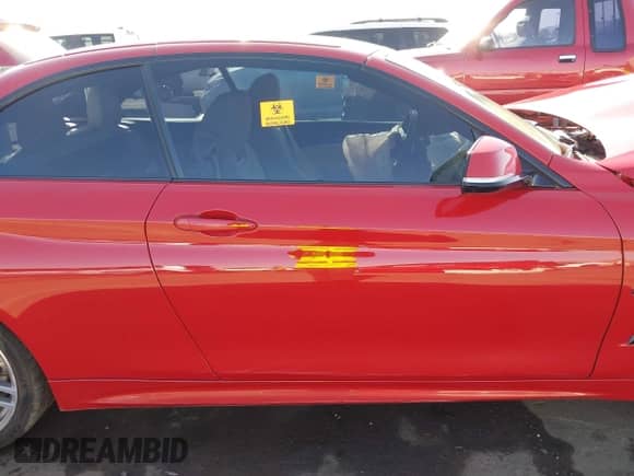 2017 BMW 4 Series 430i with VIN WBA4U7C57H5D42727, listed as a IAAI auction lot 42278663 with Not provided miles and . Bid and sale history available at DreamBid. Image 13.