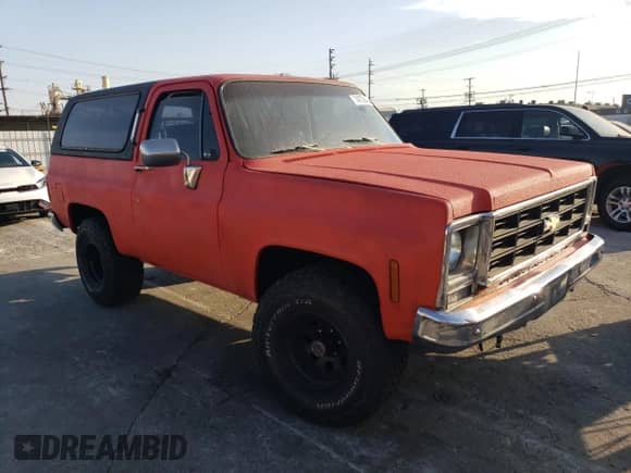 1979 Chevrolet Blazer с VIN CKL189F128888, выставлен на аукционе Copart как лот 74773944 с пробегом Не указан миль и Списание • Salvage title. История ставок и продаж доступна на DreamBid. Изображение 4.