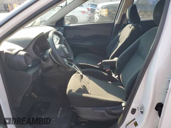 2024 Nissan Kicks S with VIN 3N1CP5BV3RL487888, listed as a Copart auction lot 70924765 with 8,087 mi miles and Salvage title. Bid and sale history available at DreamBid. Image 7.