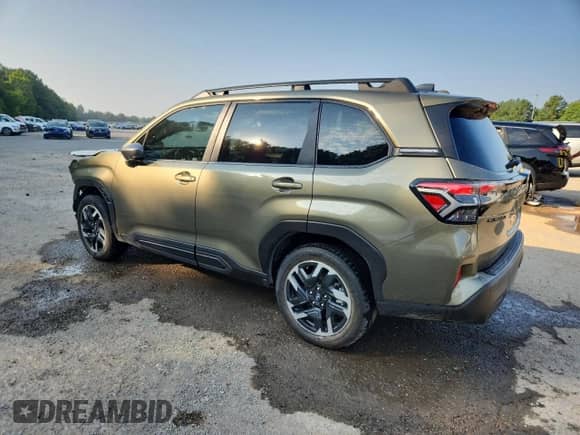 2025 Subaru Forester Limited с VIN JF2SLDRC0SH558571, выставлен на аукционе Copart как лот 80882665 с пробегом 2 904 миль миль и Списание • Salvage title. История ставок и продаж доступна на DreamBid. Изображение 2.