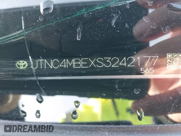 2025 Toyota Corolla XSE with VIN JTNC4MBEXS3242177, listed as a IAAI auction lot 41820383 with 7,897 mi miles and . Bid and sale history available at DreamBid. Image 16.