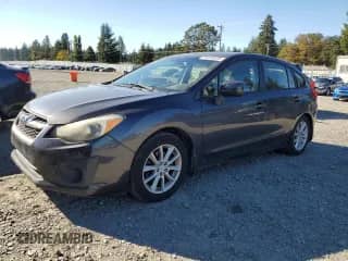2014 Subaru Impreza Premium with VIN JF1GPAC6XE8260498, listed as a Copart auction lot 85538035 with 83,171 mi miles and Salvage title. Bid and sale history available at DreamBid. Image 1.