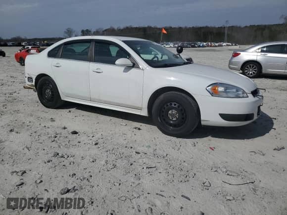 2016 Chevrolet Impala Police Police with VIN 2G1WD5E39G1106114, listed as a Copart auction lot 47264925 with 109,608 mi miles and Clean title. Bid and sale history available at DreamBid. Image 4.