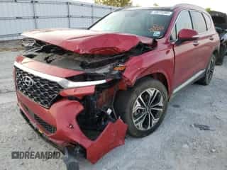 2019 Hyundai Santa Fe Ultimate with VIN 5NMS5CAA6KH132654, listed as a Copart auction lot 59274282 with 78,216 mi miles and . Bid and sale history available at DreamBid. Image 2.