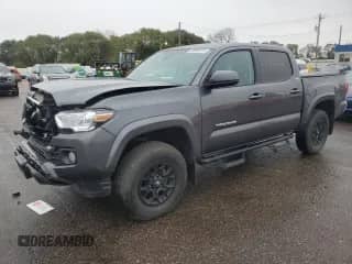 2022 Toyota Tacoma SR5 с VIN 3TMCZ5AN5NM488103, выставлен на аукционе Copart как лот 90063915 с пробегом 21 362 миль миль и Списание • Salvage title. История ставок и продаж доступна на DreamBid. Изображение 1.