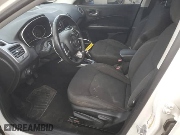 2017 Jeep Compass Sport with VIN 3C4NJDAB5HT642738, listed as a Copart auction lot 49900965 with 138,836 mi miles and Non repairable. Bid and sale history available at DreamBid. Image 7.