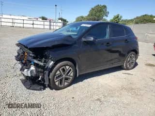 2023 Hyundai Kona SE with VIN KM8K23AG4PU166570, listed as a Copart auction lot 82192035 with 28,718 mi miles and Salvage title. Bid and sale history available at DreamBid. Image 1.