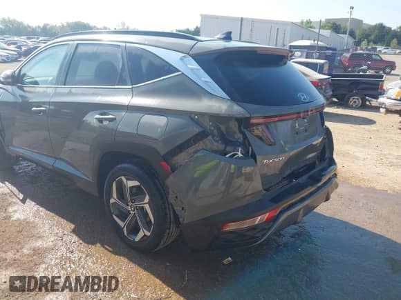 2024 Hyundai Tucson Limited with VIN 5NMJECDE9RH354609, listed as a IAAI auction lot 43155306 with 39,951 mi miles and . Bid and sale history available at DreamBid. Image 6.