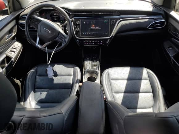 2022 Chevrolet Bolt EUV LT z VIN 1G1FY6S01N4108316, wystawiony jako Copart lot #70010805 z przebiegiem 87 499 mil mil oraz Szkoda całkowita • Salvage title. Historia ofert i sprzedaży dostępna na DreamBid. Obrazek 8.