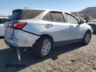 2021 Chevrolet Equinox LS z VIN 3GNAXHEVXMS141652, wystawiony jako Copart lot #71644165 z przebiegiem 77 388 mil mil oraz Szkoda całkowita • Salvage title. Historia ofert i sprzedaży dostępna na DreamBid. Obrazek 3.