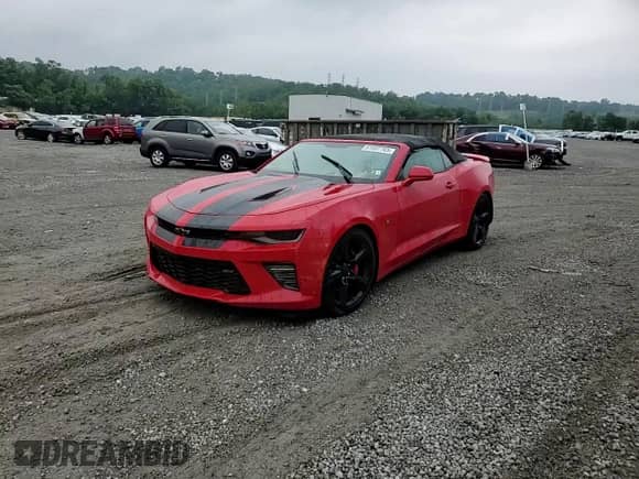 2018 Chevrolet Camaro 2SS с VIN 1G1FH3D73J0172562, выставлен на аукционе Copart как лот 61507765 с пробегом Не указан миль и Списание • Salvage title. История ставок и продаж доступна на DreamBid. Изображение 13.