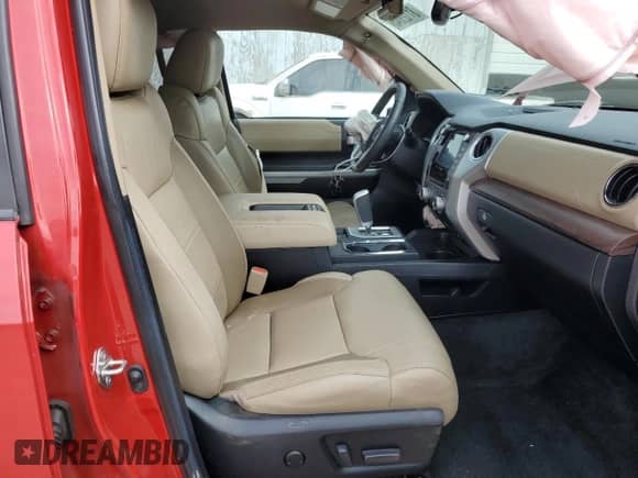 2020 Toyota Tundra Limited z VIN 5TFBY5F14LX901558, wystawiony jako Copart lot #81123045 z przebiegiem 42 953 mil mil oraz Szkoda całkowita • Salvage title. Historia ofert i sprzedaży dostępna na DreamBid. Obrazek 7.