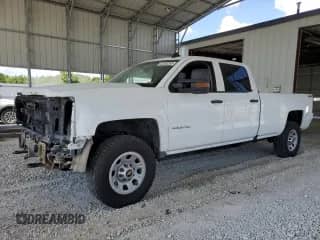 2019 Chevrolet Silverado 2500HD Work Truck z VIN 1GC1KREG8KF130214, wystawiony jako Copart lot #62263255 z przebiegiem 199 602 mil mil oraz Szkoda całkowita • Salvage title. Historia ofert i sprzedaży dostępna na DreamBid. Obrazek 1.