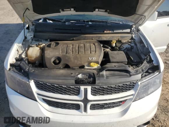2017 Dodge Journey GT with VIN 3C4PDCEG6HT538663, listed as a Copart auction lot 80200665 with 125,484 mi miles and Salvage title. Bid and sale history available at DreamBid. Image 12.