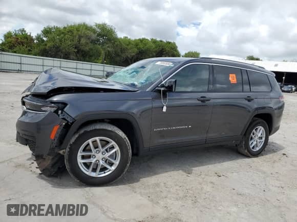 2024 Jeep Grand Cherokee Laredo X с VIN 1C4RJJAG6R8953459, выставлен на аукционе Copart как лот 70093084 с пробегом Не указан миль и Списание • Salvage title. История ставок и продаж доступна на DreamBid. Изображение 1.