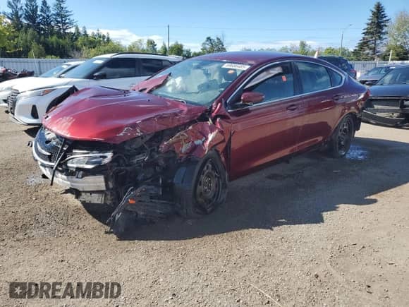 2015 Chrysler 200 LX with VIN 1C3CCCFB0FN729002, listed as a Copart auction lot 69686485 with Not provided miles and Salvage title. Bid and sale history available at DreamBid. Image 1.