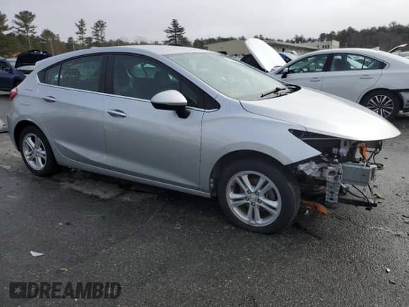 2018 Chevrolet Cruze LT with VIN 3G1BH6SE7JS647723, listed as a Copart auction lot 47550144 with 124,849 mi miles and . Bid and sale history available at DreamBid. Image 4.