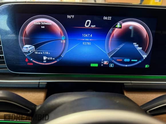 2020 Mercedes-Benz GLS 450 with VIN 4JGFF5KE9LA051215, listed as a Copart auction lot 66760865 with 93,780 mi miles and Clean title. Bid and sale history available at DreamBid. Image 8.