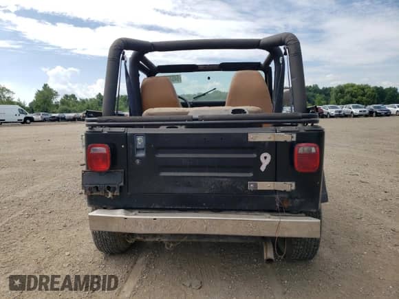 1992 Jeep Wrangler with VIN 2J4FY29S0NJ554857, listed as a Copart auction lot 64522985 with 245,263 mi miles and Clean title. Bid and sale history available at DreamBid. Image 6.