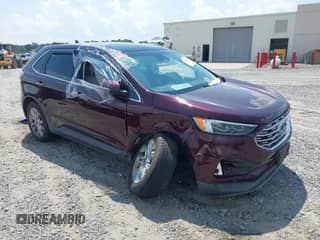2019 Ford Edge Titanium with VIN 2FMPK3K93KBB40174, listed as a IAAI auction lot 43061291 with 198,000 mi miles and . Bid and sale history available at DreamBid. Image 1.