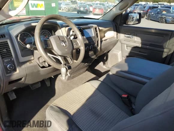 2012 Ram 1500 Express with VIN 3C6JD7AT0CG263039, listed as a Copart auction lot 84575185 with 202,886 mi miles and Salvage title. Bid and sale history available at DreamBid. Image 8.