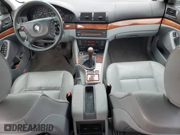 2002 BMW 5 Series 530i with VIN WBADT53482CE93352, listed as a Copart auction lot 51579024 with 149,521 mi miles and Salvage title. Bid and sale history available at DreamBid. Image 8.