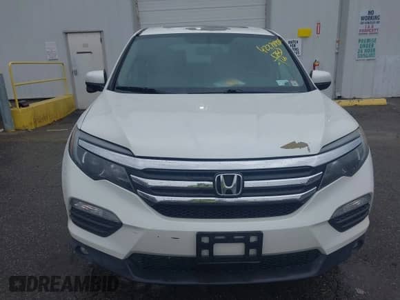 2016 Honda Pilot EX-L with VIN 5FNYF6H50GB003836, listed as a IAAI auction lot 42278986 with 85,773 mi miles and . Bid and sale history available at DreamBid. Image 6.