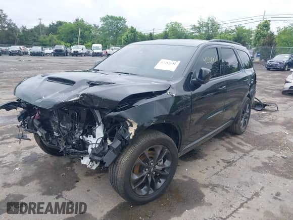 2025 Dodge Durango R/T Plus with VIN 1C4SDJCT4SC502679, listed as a IAAI auction lot 42287131 with 4,026 mi miles and . Bid and sale history available at DreamBid. Image 18.