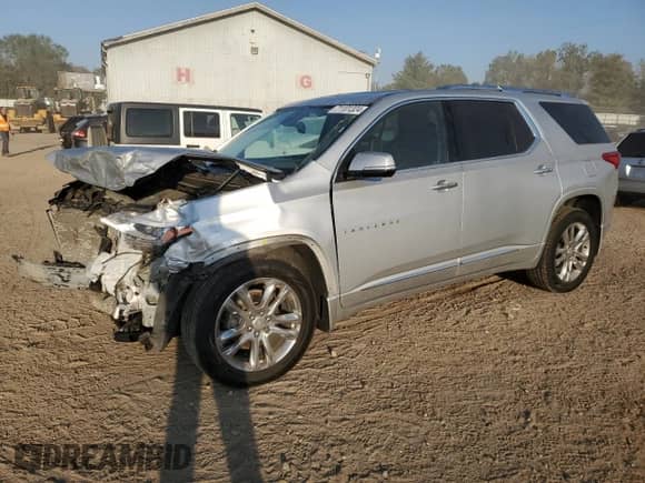 2020 Chevrolet Traverse High Country с VIN 1GNEVNKW3LJ229865, выставлен на аукционе Copart как лот 71101324 с пробегом 60 446 миль миль и На запчасти • Non repairable. История ставок и продаж доступна на DreamBid. Изображение 1.