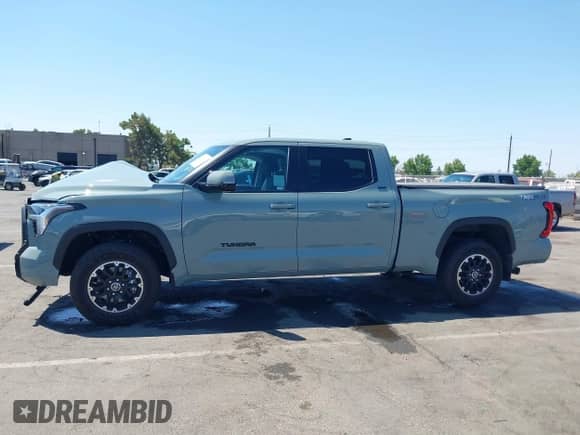 2024 Toyota Tundra SR5 with VIN 5TFLA5ECXRX035045, listed as a IAAI auction lot 42762521 with 23,439 mi miles and . Bid and sale history available at DreamBid. Image 15.