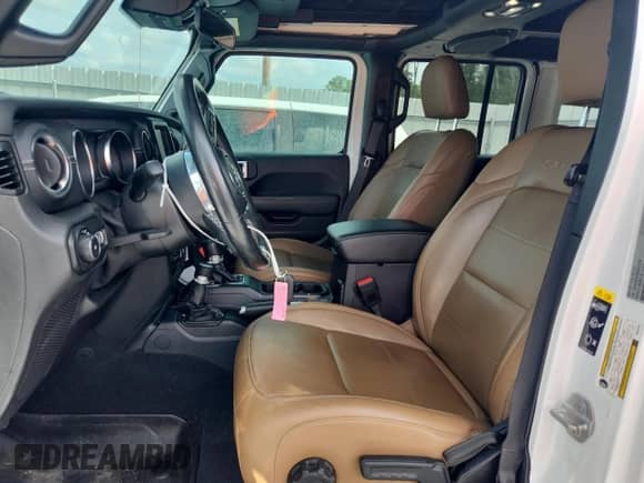 2021 Jeep Wrangler Unlimited Sahara с VIN 1C4HJXEN7MW813125, выставлен на аукционе Copart как лот 80245405 с пробегом 40 397 миль миль и Списание • Salvage title. История ставок и продаж доступна на DreamBid. Изображение 7.