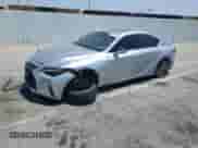 2022 Lexus IS 300 z VIN JTHDA1D27N5120810, wystawiony jako Copart lot #62017045 z przebiegiem 25 820 mil mil oraz Szkoda całkowita • Salvage title. Historia ofert i sprzedaży dostępna na DreamBid. Obrazek 1.