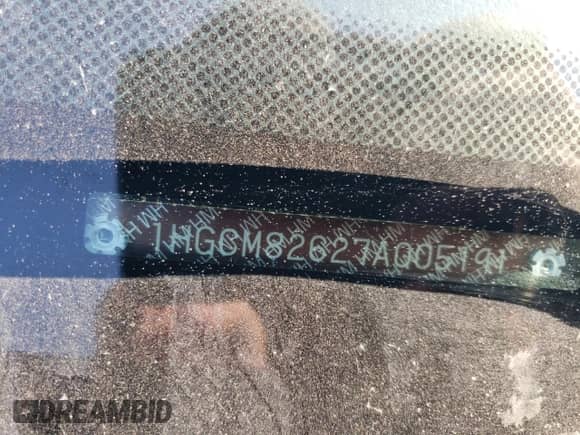 2007 Honda Accord EX-L with VIN 1HGCM82627A005191, listed as a Copart auction lot 64047905 with 150,204 mi miles and Salvage title. Bid and sale history available at DreamBid. Image 12.