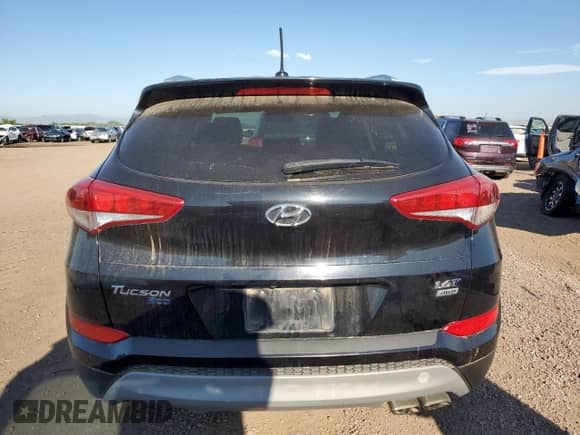 2017 Hyundai Tucson Eco with VIN KM8J3CA23HU340336, listed as a Copart auction lot 64905265 with 108,442 mi miles and Salvage title. Bid and sale history available at DreamBid. Image 6.