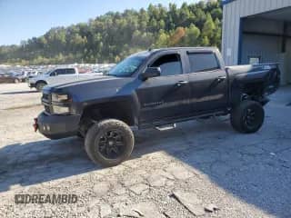 2014 Chevrolet Silverado 1500 LT with VIN 3GCUKREC4EG563493, listed as a Copart auction lot 80069495 with Not provided miles and Salvage title. Bid and sale history available at DreamBid. Image 1.