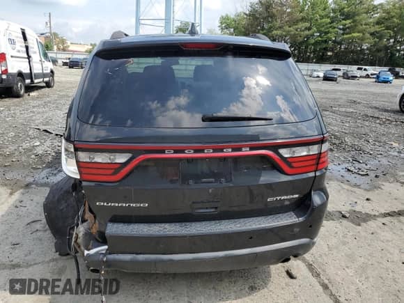 2015 Dodge Durango Citadel with VIN 1C4RDJEG6FC939247, listed as a Copart auction lot 60786915 with Not provided miles and Salvage title. Bid and sale history available at DreamBid. Image 6.